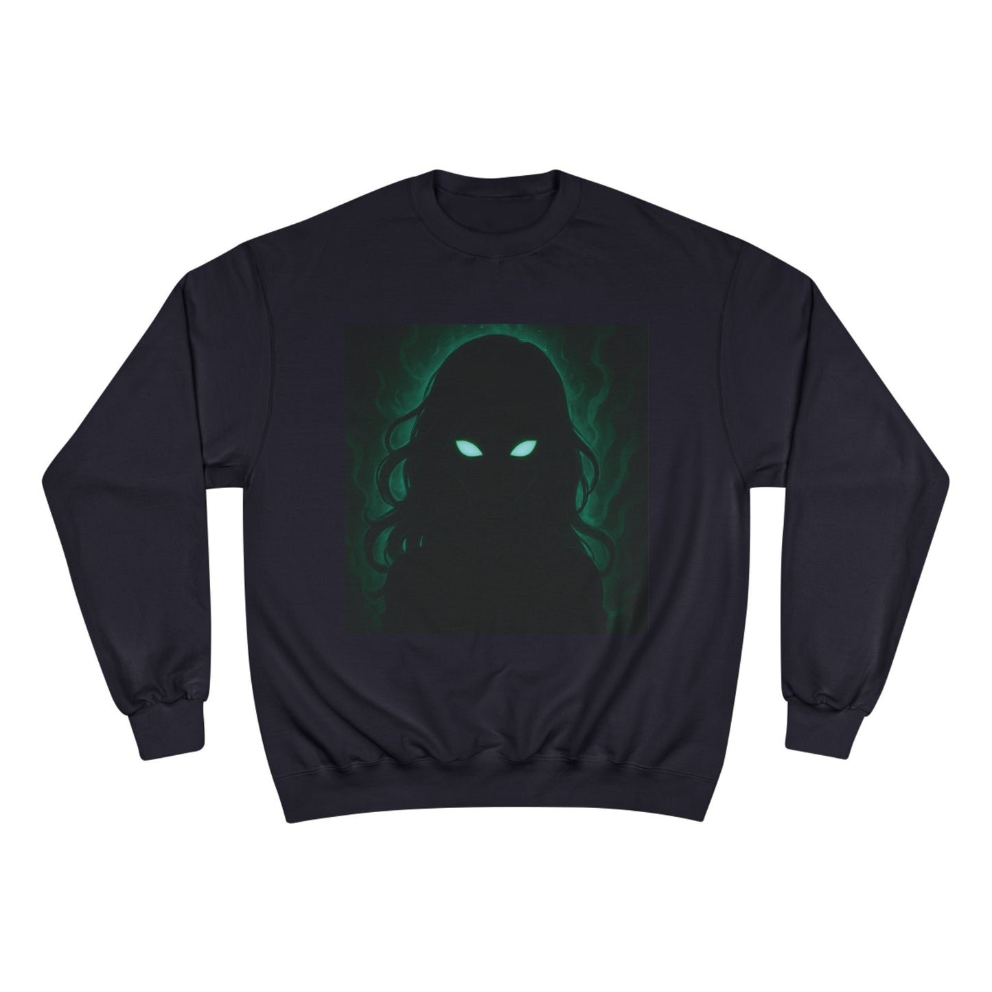Green ShadowGirl Champion Sweatshirt