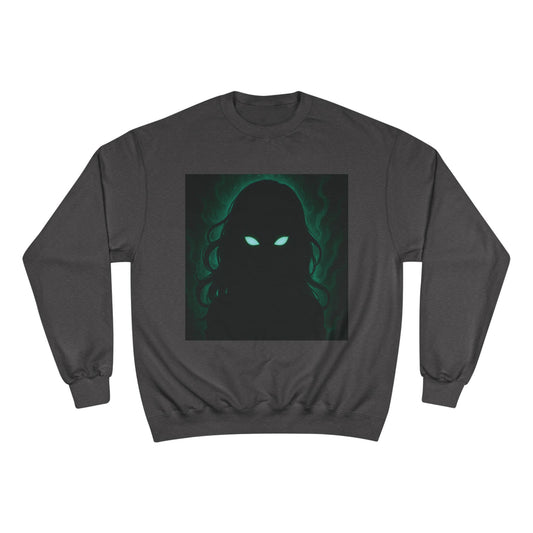 Green ShadowGirl Champion Sweatshirt