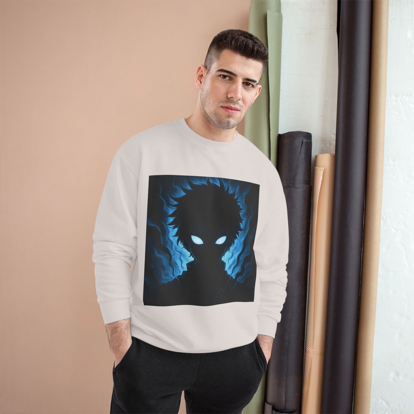 Blue ShadowSoul Champion Sweatshirt