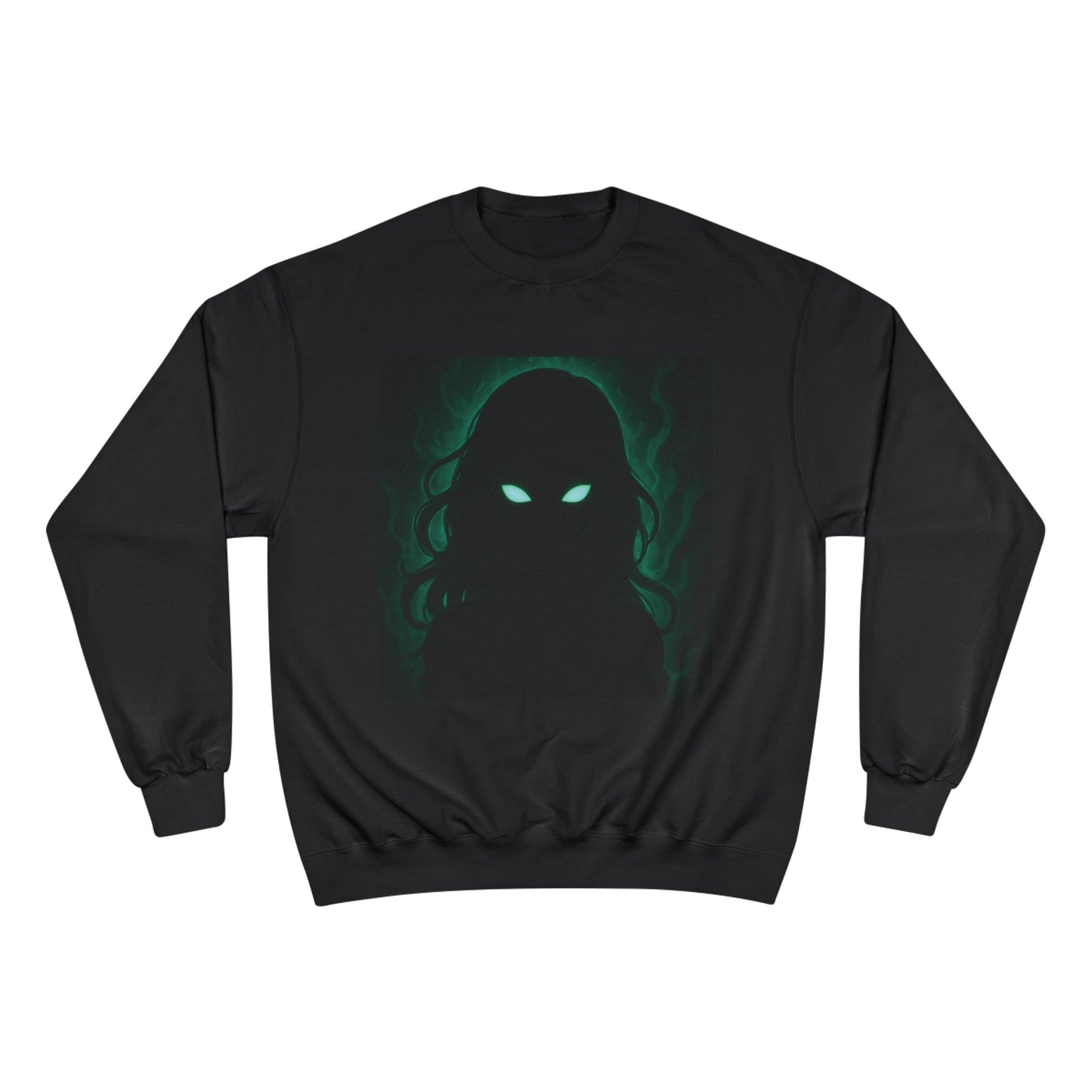 Green ShadowGirl Champion Sweatshirt