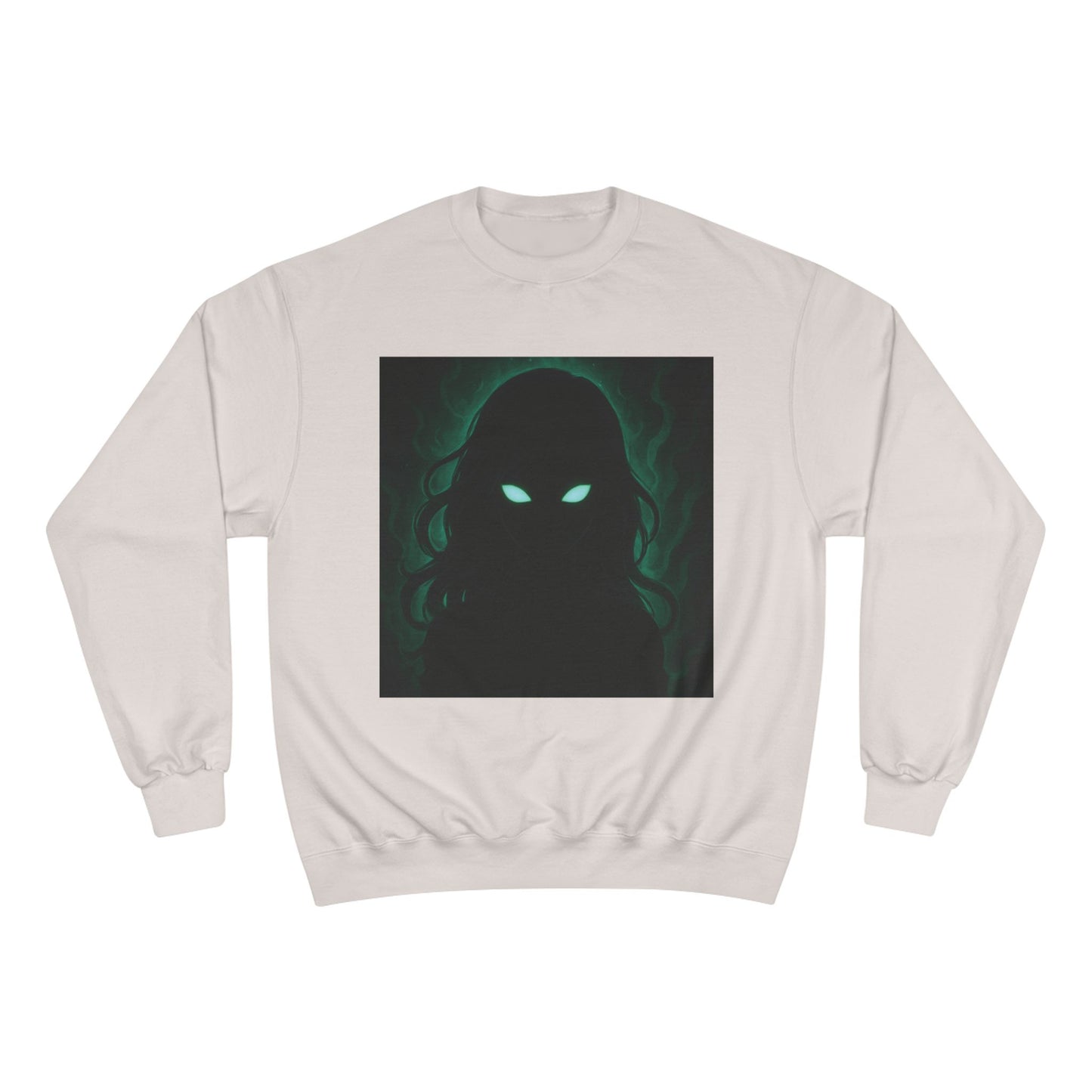 Green ShadowGirl Champion Sweatshirt