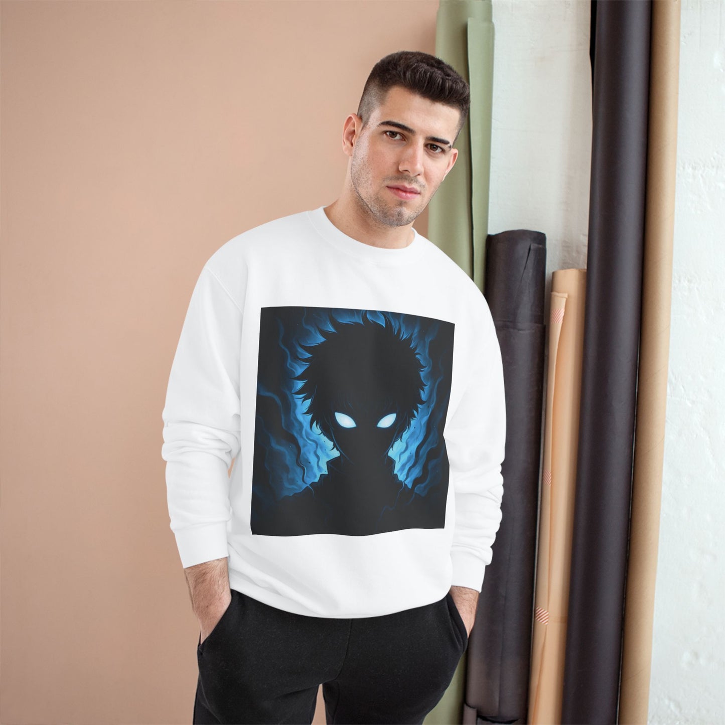 Blue ShadowSoul Champion Sweatshirt