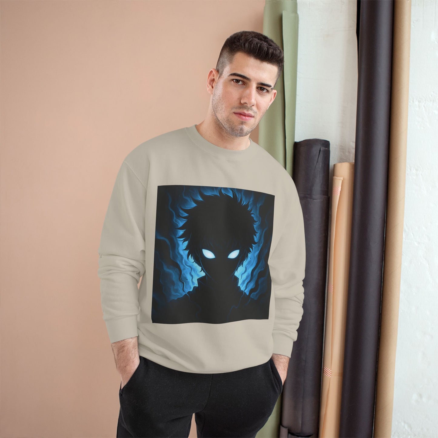 Blue ShadowSoul Champion Sweatshirt
