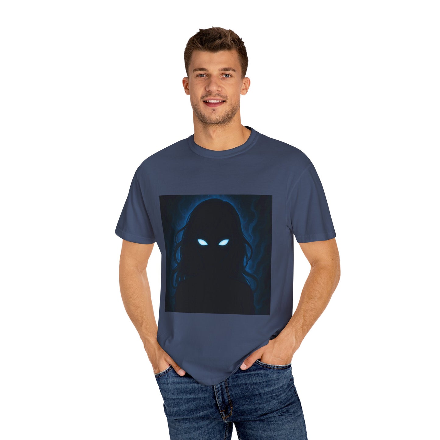 Blue ShadowGirl Unisex T-shirt
