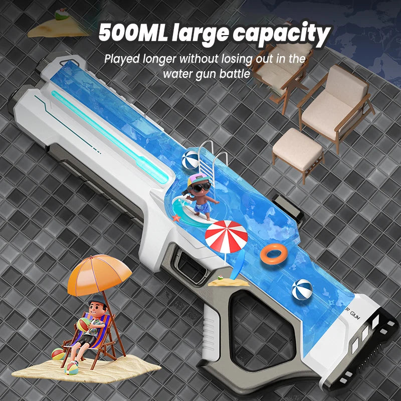 SpaceBlaster: Pistola ad Acqua Elettrica con Assorbimento Automatico #7