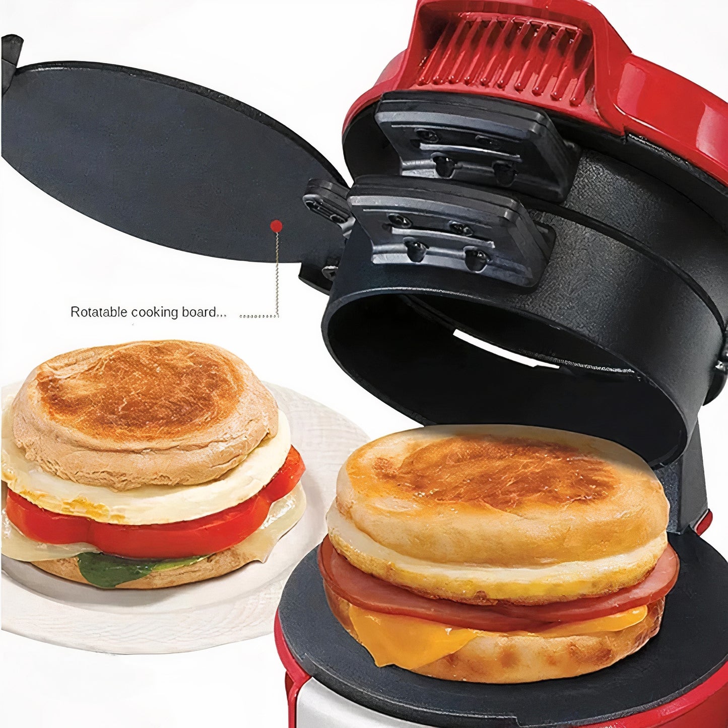 MadeBurger Pro: Pressa per Hamburger 4-IN-1 Facile e Veloce #11